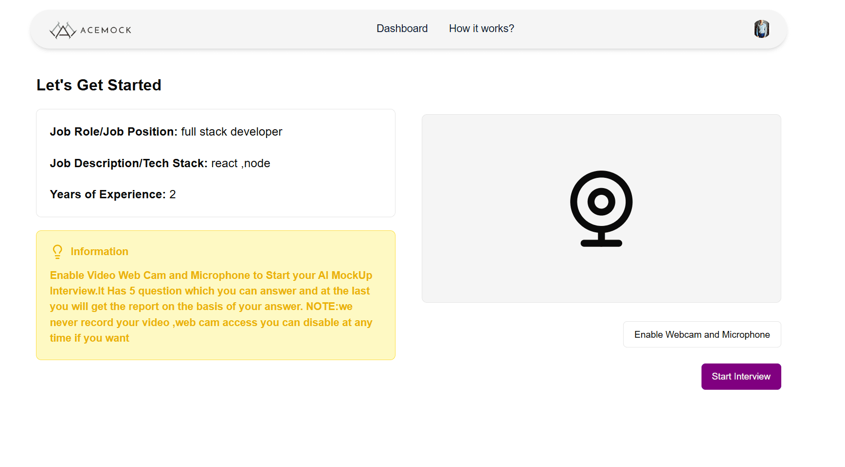 AceMock AI screenshot 3