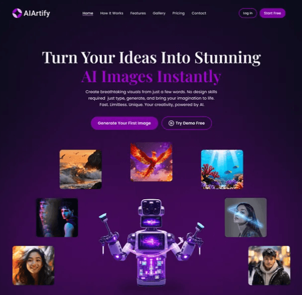 AIArtify - AI Art Generator screenshot 2